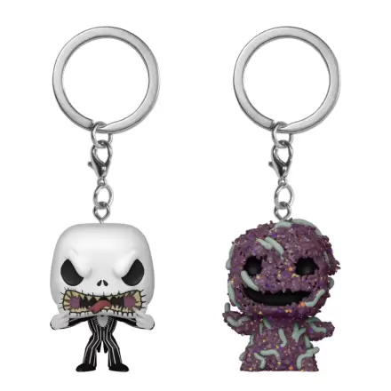 Nightmare Before Christmas Funko POP! Vinyl Kľúčenka 2-Pack Jack/Oogie 4 cm produktová fotografia
