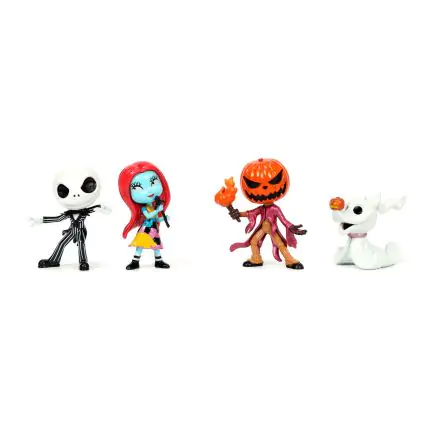 Nightmare Before Christmas sada 4 kovových figúrok 7 cm produktová fotografia