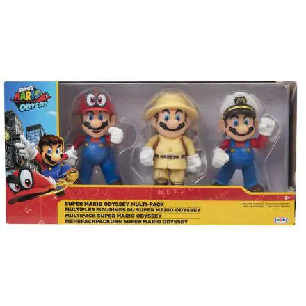 Nintendo Super Mario sada 3 figúrok 10cm produktová fotografia