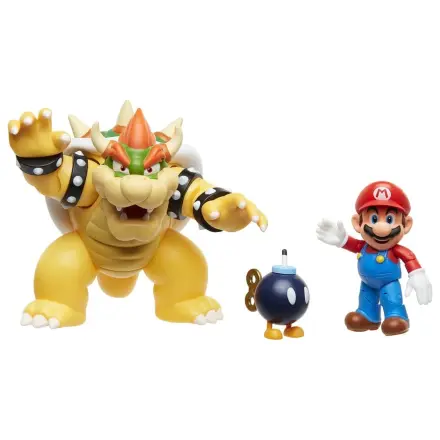 Nintendo Super Mario Bowser verzus Super Mario Špeciálna sada produktová fotografia