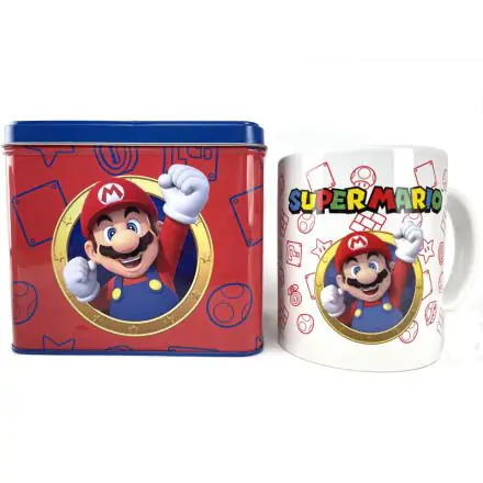 Nintendo Super Mario Bros Mario hrnček + pokladnička set termékfotója