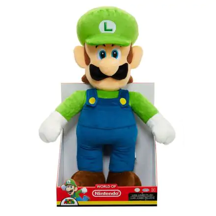 Nintendo Super Mario Luigi Jumbo plyšová figúrka 50cm termékfotója