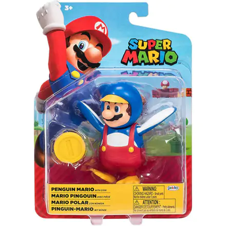 Nintendo Super Mario figúrka Penguin Mario 10 cm termékfotója