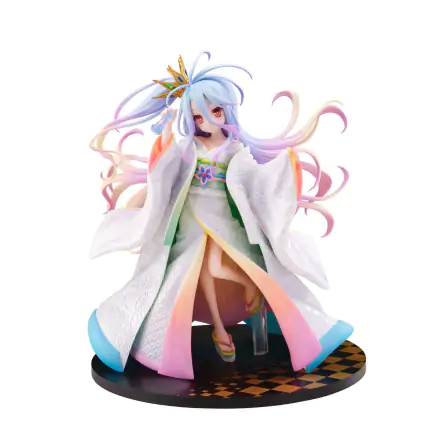 No Game no Life PVC socha 1/7 Shiro -Shiromuku- 23 cm termékfotója