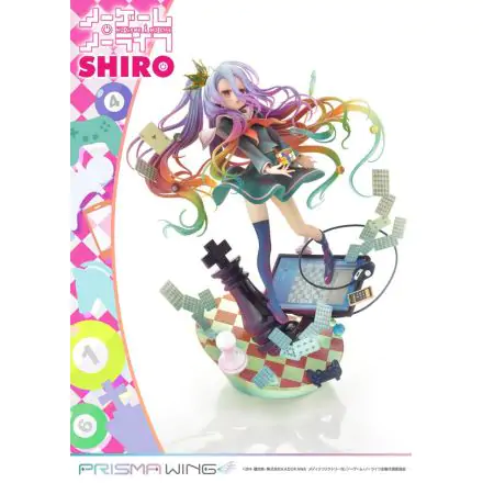 No Game No Life Prisma Wing PVC soška 1/7 Shiro 27 cm termékfotója