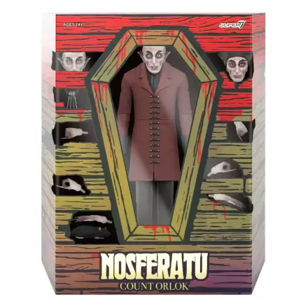 Nosferatu Ultimates Action Figúrka Count Orlok Wave 2 18 cm termékfotója