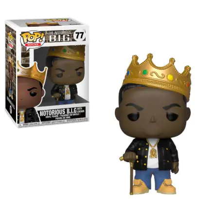 Notorious B.I.G. POP! Rocks Vinyl figúrka Notorious B.I.G. s korunkou 9 cm produktová fotografia