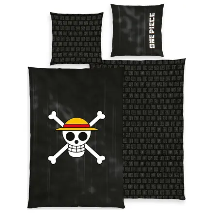 One Piece Posteľná bielizeň Jolly Roger 135 x 200 cm produktová fotografia