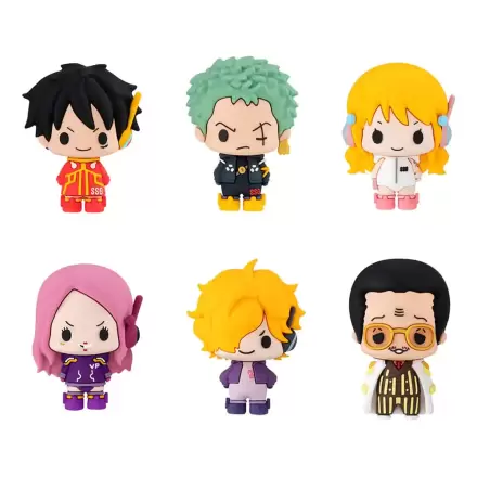 One Piece Chokorin Mascot Series Trading figúrka 6-balenie Egghead Ver. 5 cm produktová fotografia