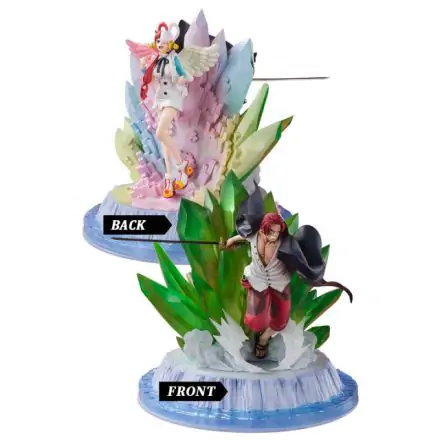 One Piece Film: Red FiguartsZERO PVC Soška (Extra Battle) Shanks & Uta 24 cm produktová fotografia
