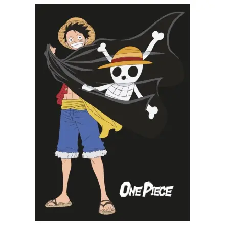 One Piece flanelová deka 110x150cm Luffy produktová fotografia