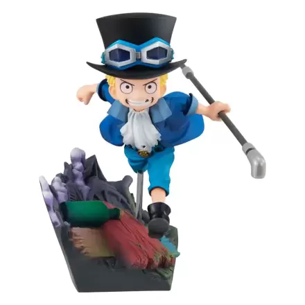 One Piece G.E.M. Series PVC figúrka Sabo Run! Run! Run! 13 cm termékfotója