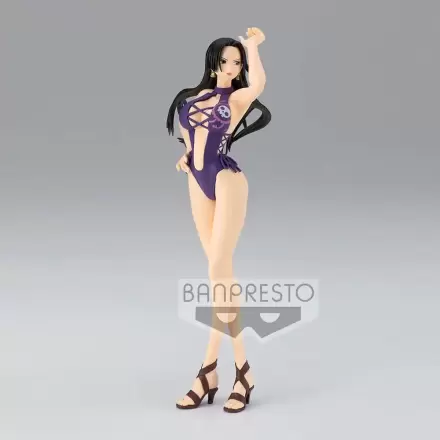 One Piece Grandline Girls on Vacation PVC socha Boa Hancock Ver. B 19 cm produktová fotografia