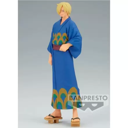 One Piece Grandline Series Wanokuni Yukata Silvers Sanji figúrka 17cm termékfotója