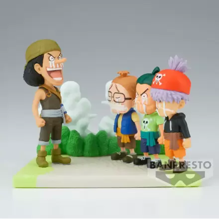 One Piece Log Stories Usopp Pirates figúrka 7 cm termékfotója