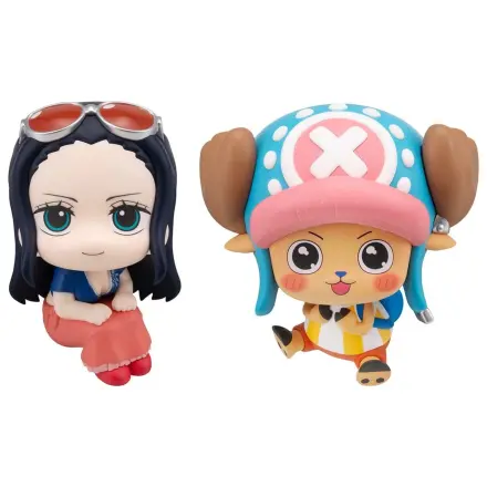 One Piece Lookup PVC figúrky balenie 2 kusy Nico Robin & Tony Tony Chopper Excited Ver. 11 cm (s darčekom) produktová fotografia