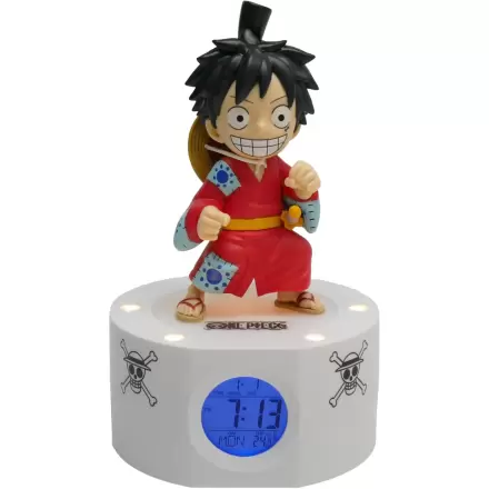 One Piece Budík so Svetlom Luffy 18 cm produktová fotografia