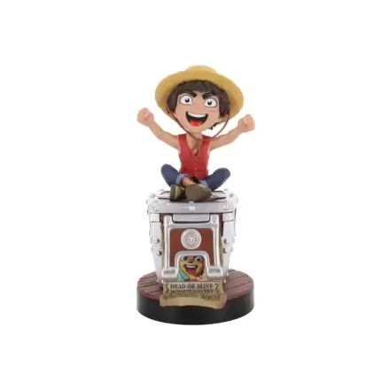 One Piece Cable Guys Figúrka Luffy Wanted Poster 21 cm termékfotója