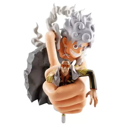 One Piece Monkey D Luffy Gear 5 vs Borsalino Burst of Energy Ichibansho figúrka 22 cm produktová fotografia