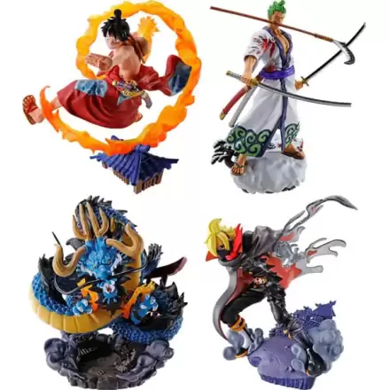 One Piece Petitrama PVC Mini figúrka Logbox Re Birth Wano Kuni Vol. 1 Set 9 cm termékfotója