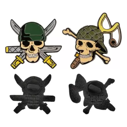 One Piece Pins 2-kusov pack Zoro & Usopp termékfotója