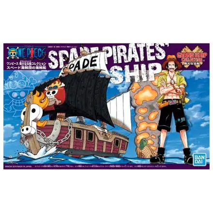 One Piece Spade Pirates Ship Model Kit figúrka 15 cm termékfotója