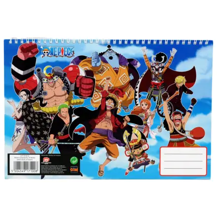 One Piece Team A/4 špirálový skicár, 30 listov produktová fotografia