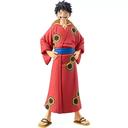 One Piece The Grandline Series Wanokuni Yukata Monkey D Luffy figúrka 16 cm produktová fotografia
