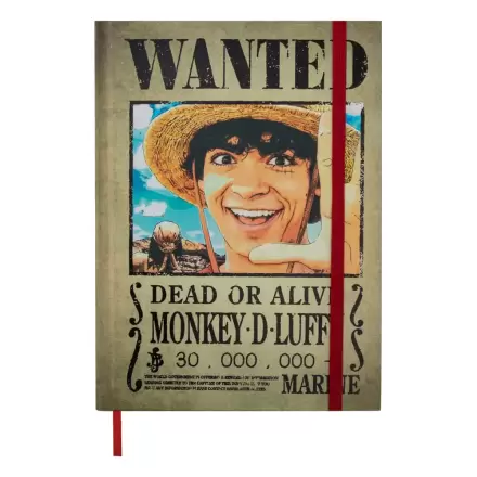 One Piece Notebook Wanted Posters A5 termékfotója