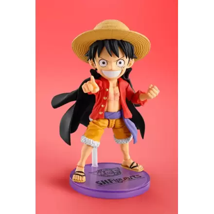 One Piece World Collactable Figures x S.H. Figuarts akčná figúrka Monkey D. Luffy 8 cm termékfotója