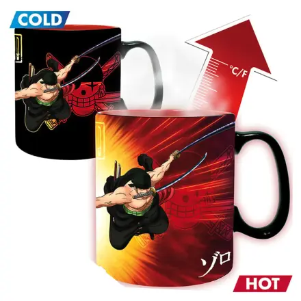 One Piece Zoro & Sanji Hrnček meniaci sa teplom 460 ml produktová fotografia
