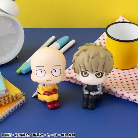 One Punch Man Look Up PVC soška Saitama & Genos 11 cm (s darčekom) produktová fotografia