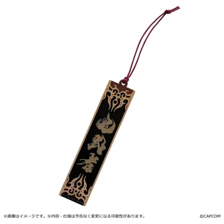 Onimusha: Way of the Sword kľúčenka drevená značka produktová fotografia