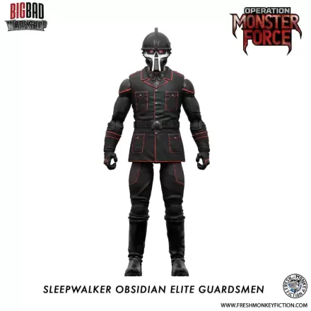 Operation: Monster Force Akčná figúrka 1/12 Sleepwalker Obsidian Elite Guardsmen 15 cm produktová fotografia