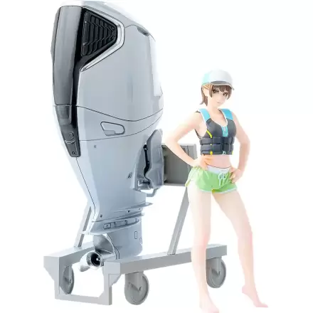 Original Character Plastová stavebnica modelu 1/20 PLAMAX MF-88 minimum factory Minori with Honda BF350 Outboard Engine produktová fotografia
