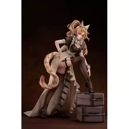 Original Character PVC Socha 1/7 Battle Maid Different Species Leopard Cat Maria Deluxe Edition 24 cm termékfotója