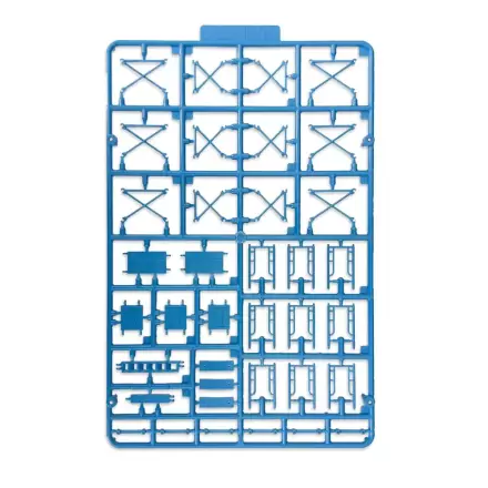 Original Character 1/80 Plastiková modelová stavebnica Pop Another World Series ASHIBA Blue 7 cm produktová fotografia