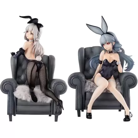 Originálna postava SSR PVC sochy 1/7 Yi Ren Guan - House of Unhumans Jin Hua: Bunny Ver. + Qiao Er Combinatorial 23 cm produktová fotografia
