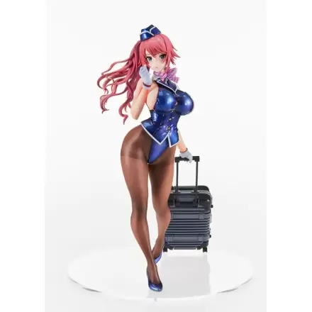 Originálna PVC socha Tight na Oshigoto Work 3: Cabin Attendant Aya Saionji Antenna Shop Limited Edition 25 cm termékfotója