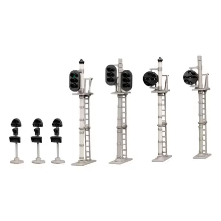 Originálna ilustrácia 1/80 Plastic Model Kit 1/80 Železničný signalizačný set (re-run) 9 cm produktová fotografia