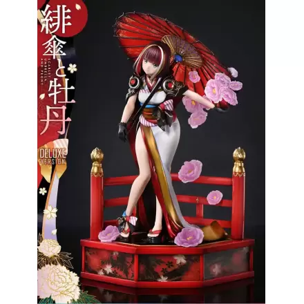 Original Illustration by Fuzichoco Prisma Wing PVC Figúrka 1/7 Scarlet Umbrella And Peony Deluxe Verzia 32 cm termékfotója