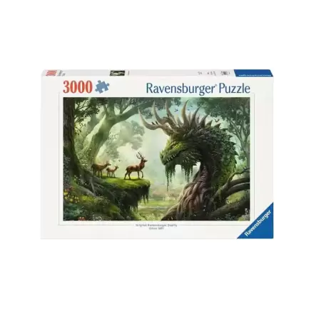 Originálna Ravensburger Kvalita Puzzle The forest dragon awakens (3000 dielikov) produktová fotografia