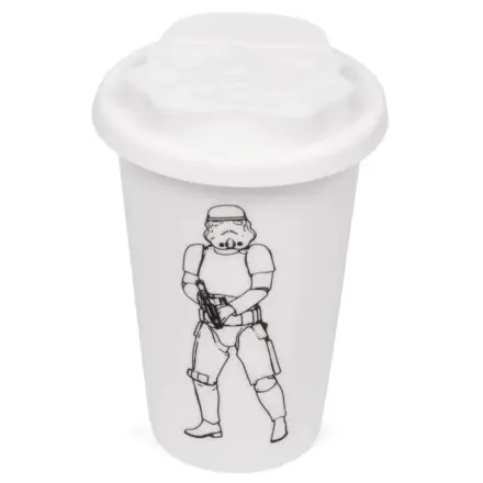 Original Stormtrooper Cestovný Hrnček Biely produktová fotografia