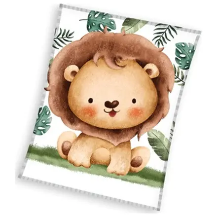 Lion Giggles flísová deka 110x140cm produktová fotografia