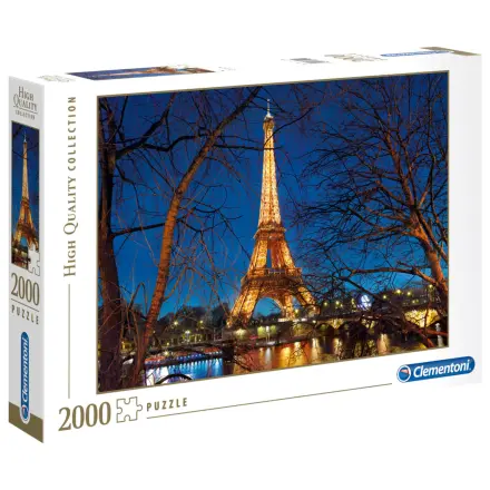 Paris Eiffel Tower 2000-dielne puzzle produktová fotografia