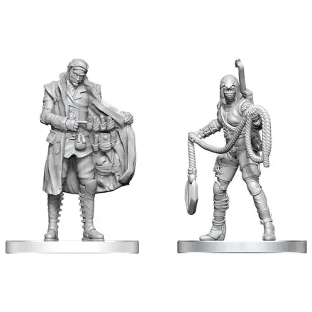 Pathfinder Battles Deep Cuts Nenamaľovaná miniatúrna figúrka Burglar & Fence 14 cm produktová fotografia