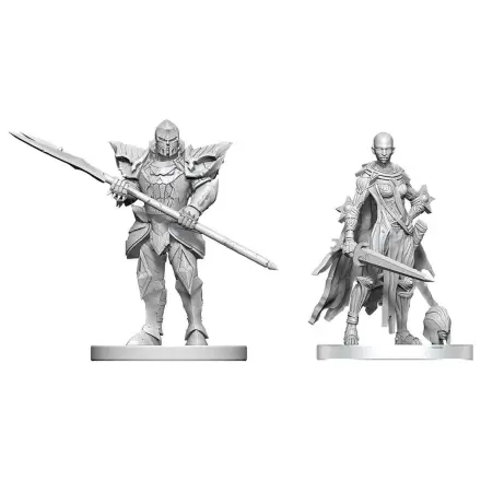 Pathfinder Battles Deep Cuts Nenamaľovaná miniatúra Nail & Rack Hellknights 14 cm produktová fotografia