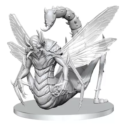 Pathfinder Deep Cuts nenamaľovaná miniatúra Derakni (Locust Demon) produktová fotografia