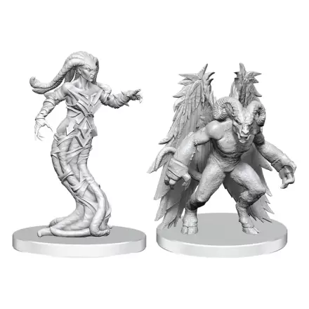 Pathfinder Deep Cuts Nenamaľované Miniatúry Gylou (Handmaiden Devil) a Ferrugon (Rust Devil) produktová fotografia