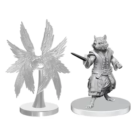 Pathfinder Deep Cuts Nenamaľované miniatúry Procyal (Raccoon Agathion) a Zoaem (Ring Archon) produktová fotografia
